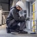 9772031 Каска защитная UVEX Феос B-S-WR, с храповиком, укороченный козырек, белая